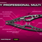 #183011 Professional Multi Tool Metal Clamp Shock Absorber Pliers Ball Head Clip HUDY for RC 1/8 1/10 RC Car Crawler